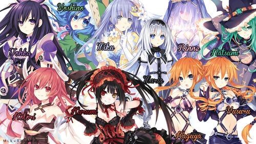 date a live character list