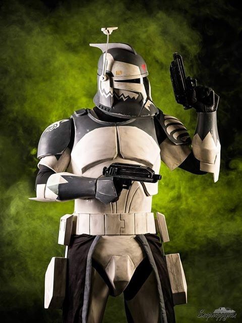 clone commander wolffe costume