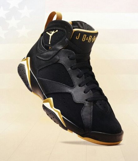 all gold jordan 7
