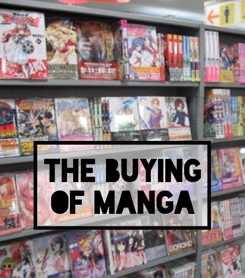The Buying of Manga  Anime Amino
