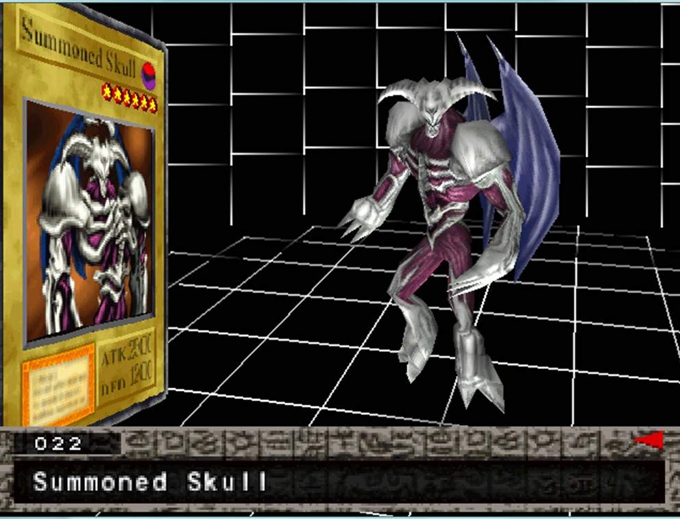 yugioh forbidden memories summoned skull
