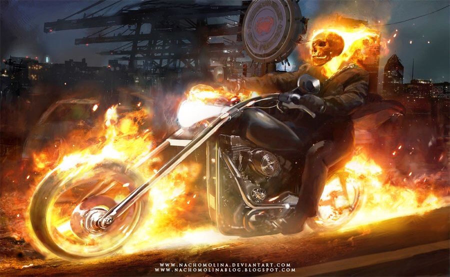 3d ghost rider games
