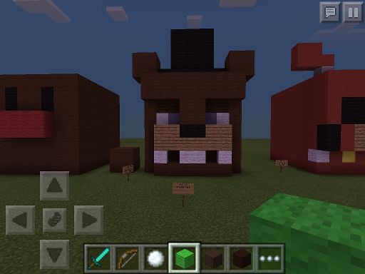 Look At My Fnaf Heads Minecraft Amino 1110