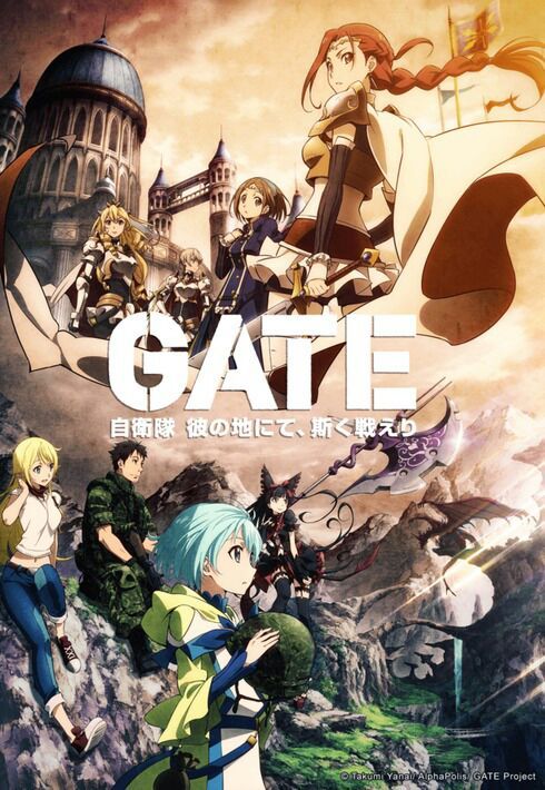 Gate: Jieitai Kanochi nite, Kaku Tatakaeri | Anime Amino