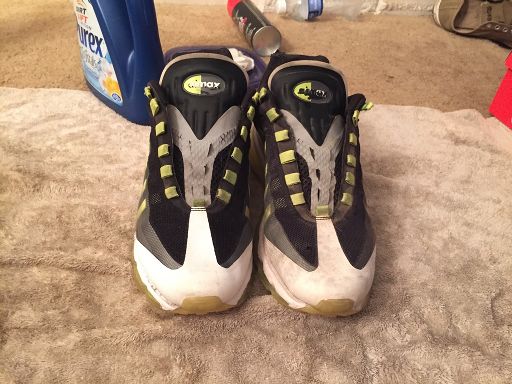how to clean 95 air max