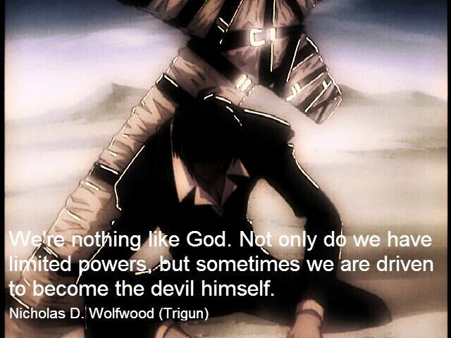 Favorite Trigun Quotes | Anime Amino