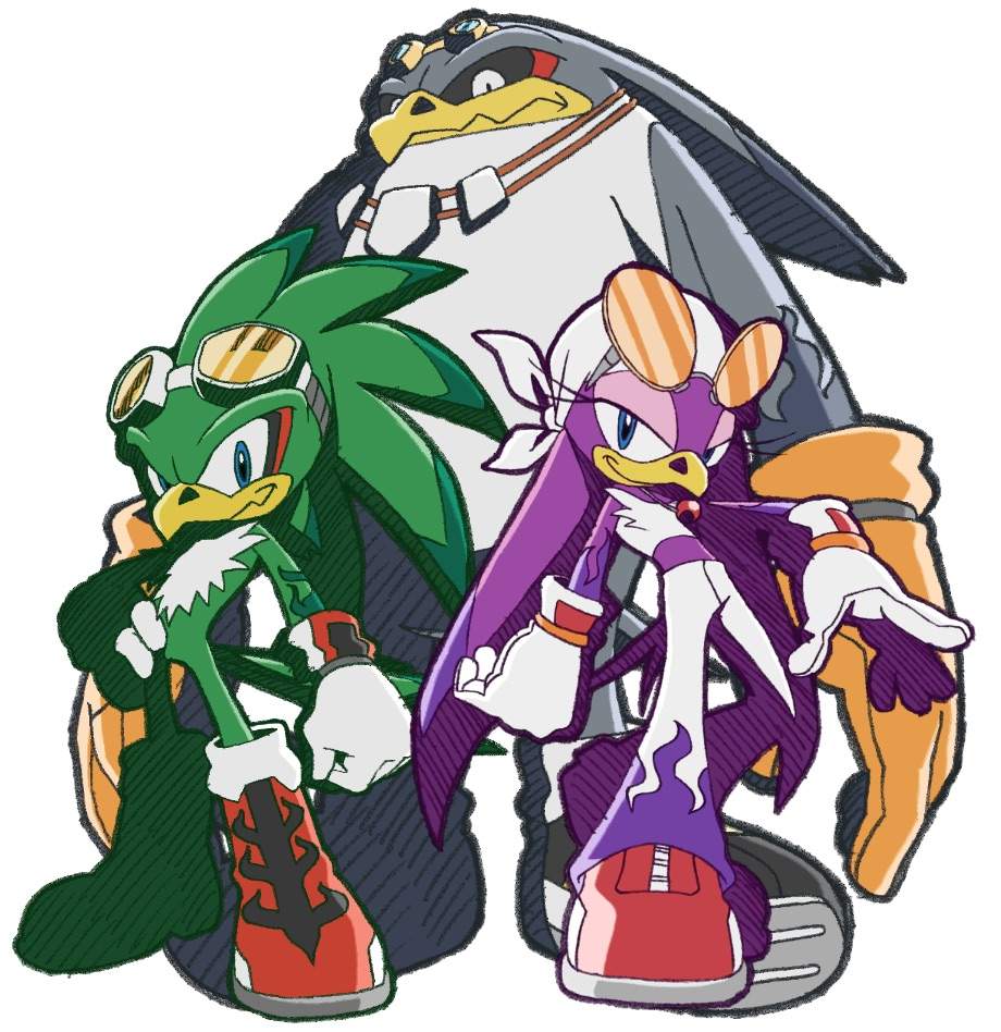 sonic riders characters