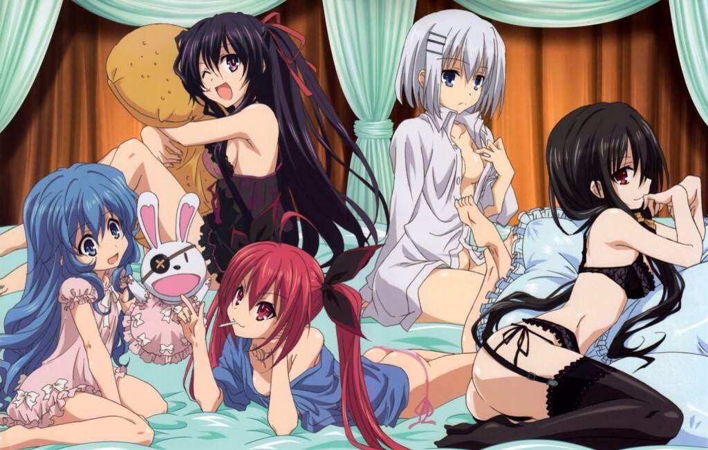 Anime ecchi harem list 2018
