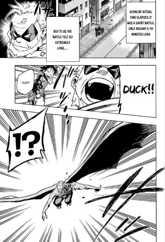 Is This Hero For Real Chapter 55 Boku No Hero Academia Chapter 55:The Conclusion!? Review | Anime Amino