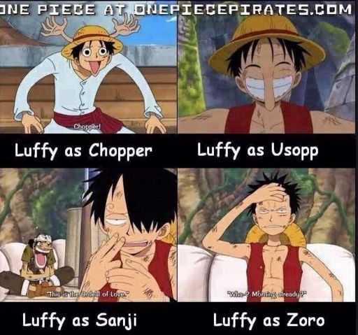 luffy chopper impression