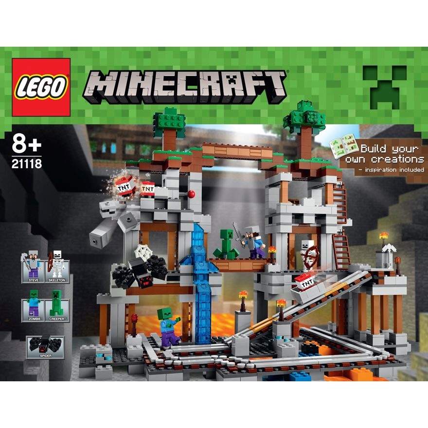 lego minecraft crafting box walmart