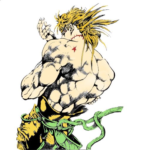 dio brando statue legend