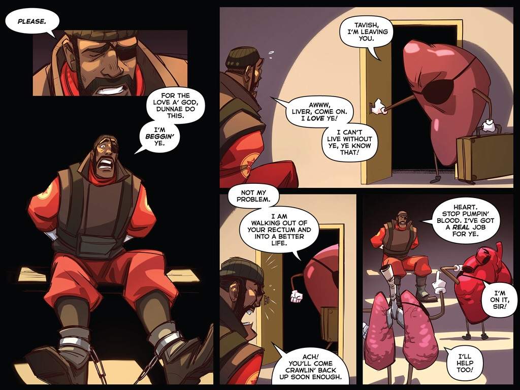 team fortress 2 comics naked tales of valor