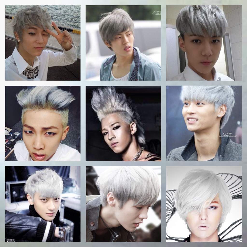 More Kpop Idols With Different Color Hairstyles Page 2 Allkpop Forums