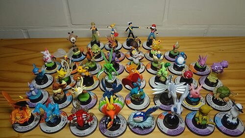 pokemon trading figure game board