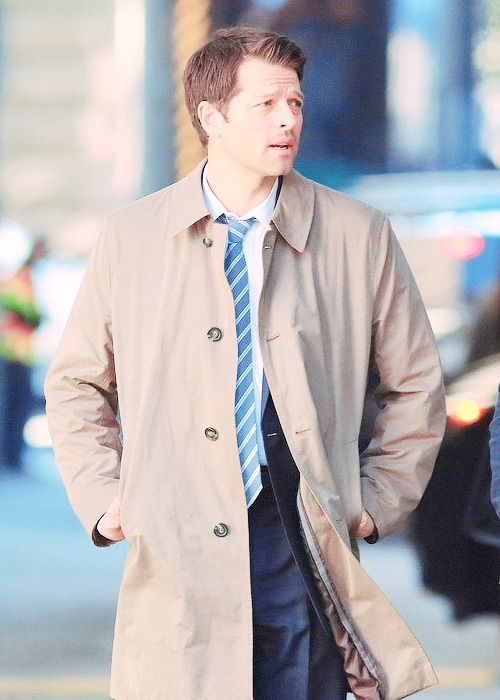 Cas Trench Coat Tradingbasis Supernatural Castiel Twill Trench Coat Costume