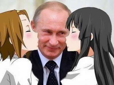 Weird pics of Putin with anime girls | Anime Amino