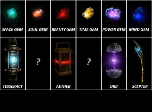 where are the infinity stones in the mcu