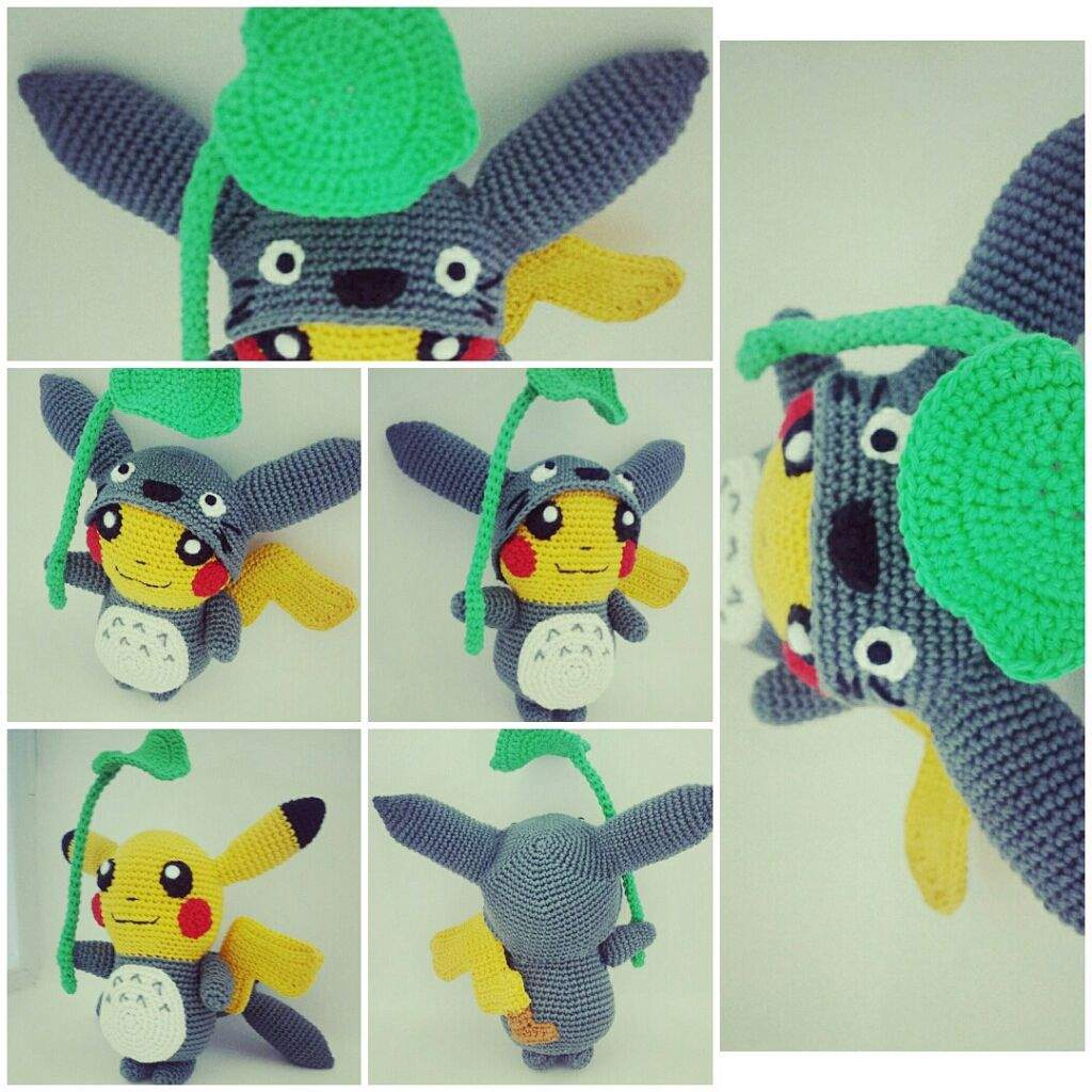 pikachu totoro plush