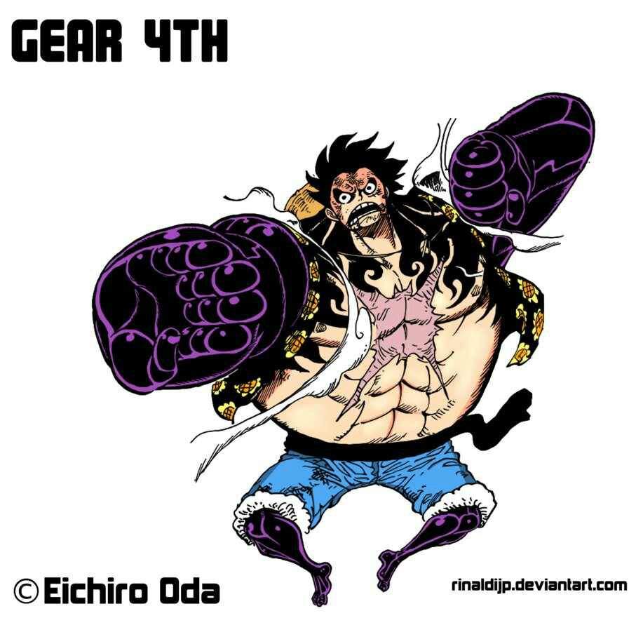 one piece nightmare luffy gear 4