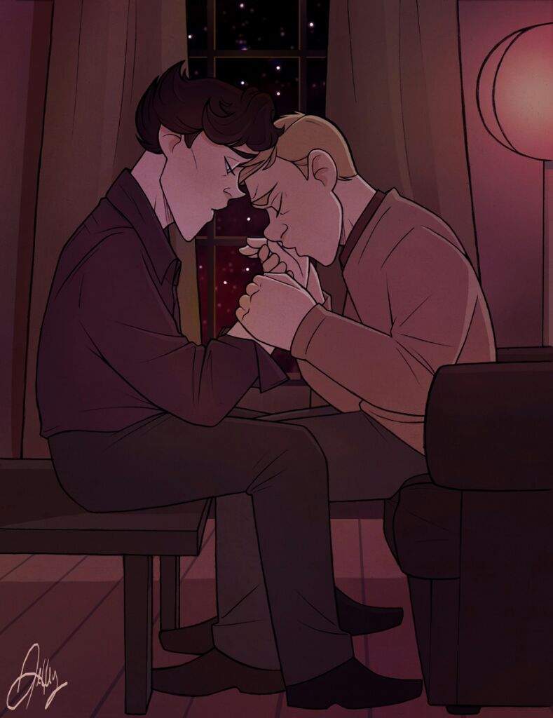 Johnlock Fanart 1 Sherlock Amino