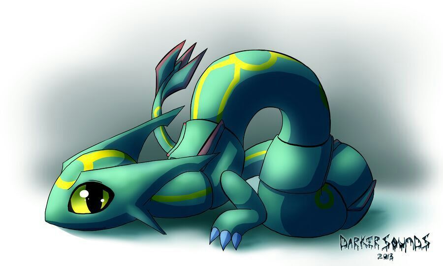 rayquaza pokemon center