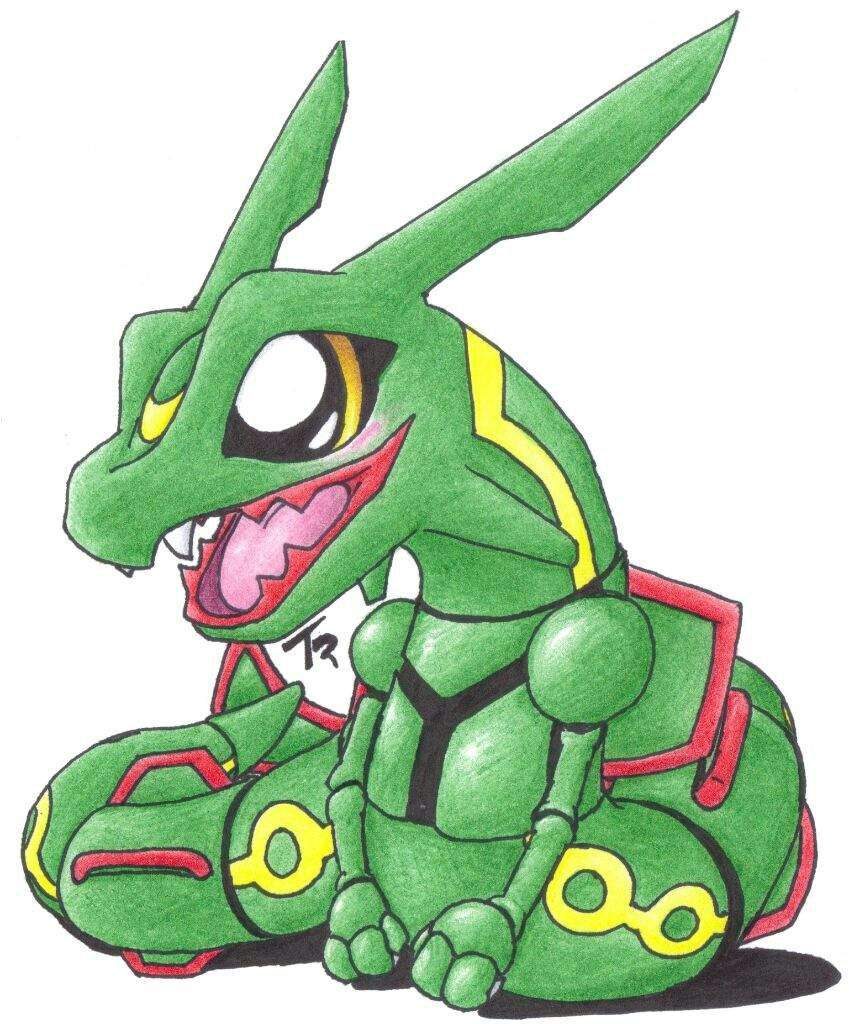 rayquaza pokemon center