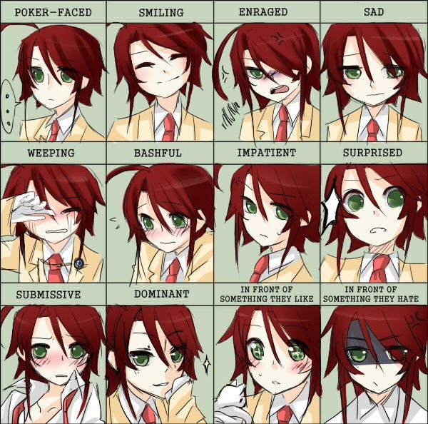 anime expressions