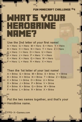 What S You Herobrine Name Minecraft Amino