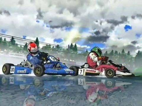 capeta anime racing kart