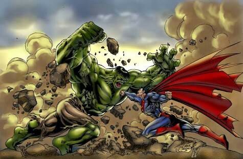SUPERMAN VS THE HULK | Comics Amino
