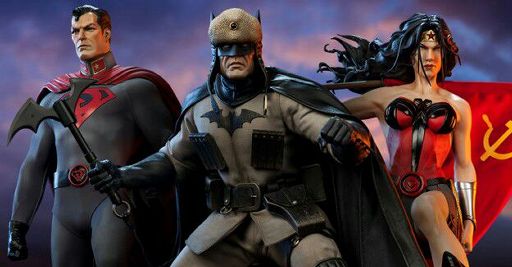 batman red son statue