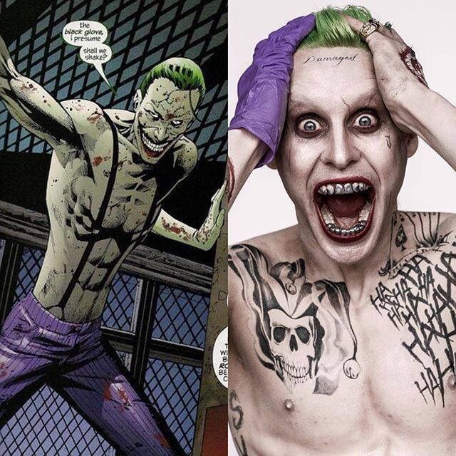 The Joker Jared Leto Without The Tattoos Comics Amino