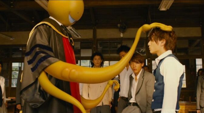 Movie Review 暗殺教室 Aka Assassination Classroom The Live Action Anime Amino 3100