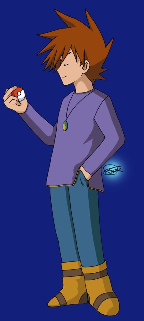 Gary Oak Wiki Pokémon Amino