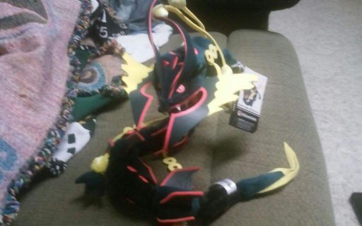shiny mega rayquaza plush