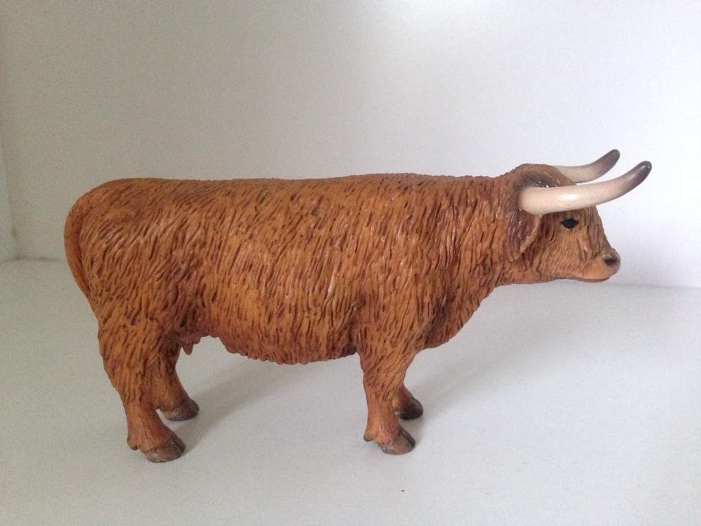 highland cow microwavable toy