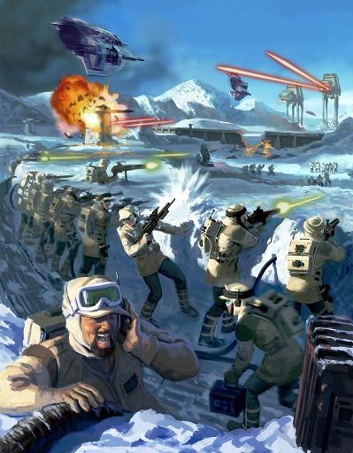 action battle hoth