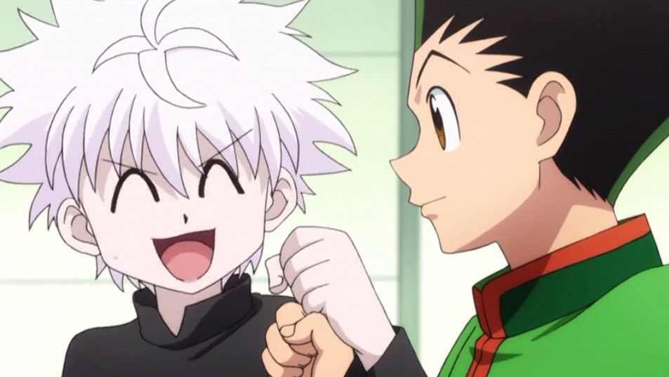 killua and gon statue