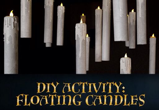 Diy Floating Candles Harry Potter Amino