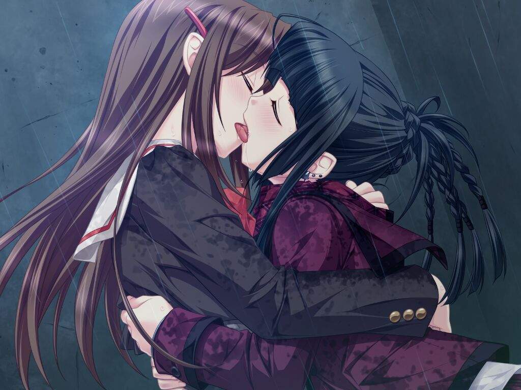 Anime Girl Hot Lesbian Kissing Eroticlopez