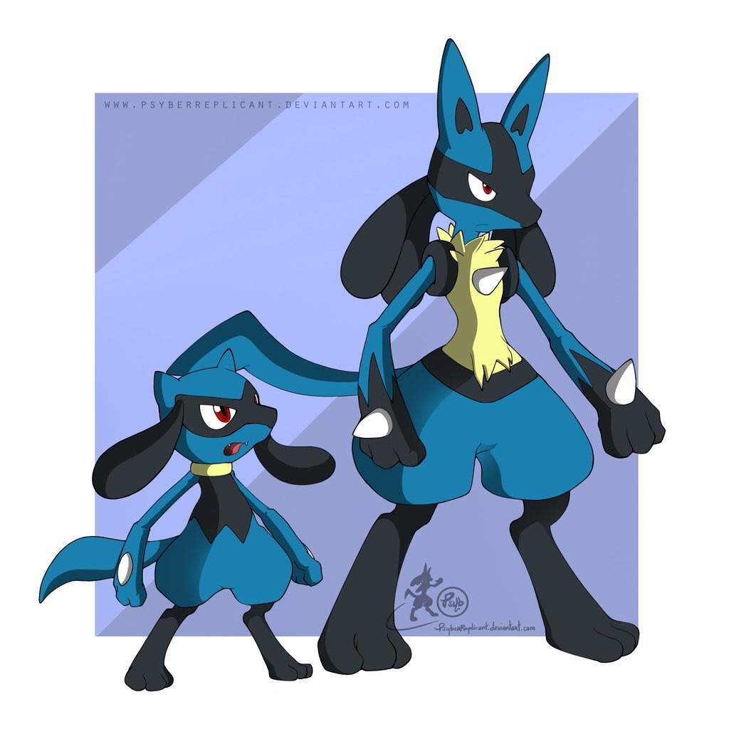 Lucario and Riolu | Pokémon Amino