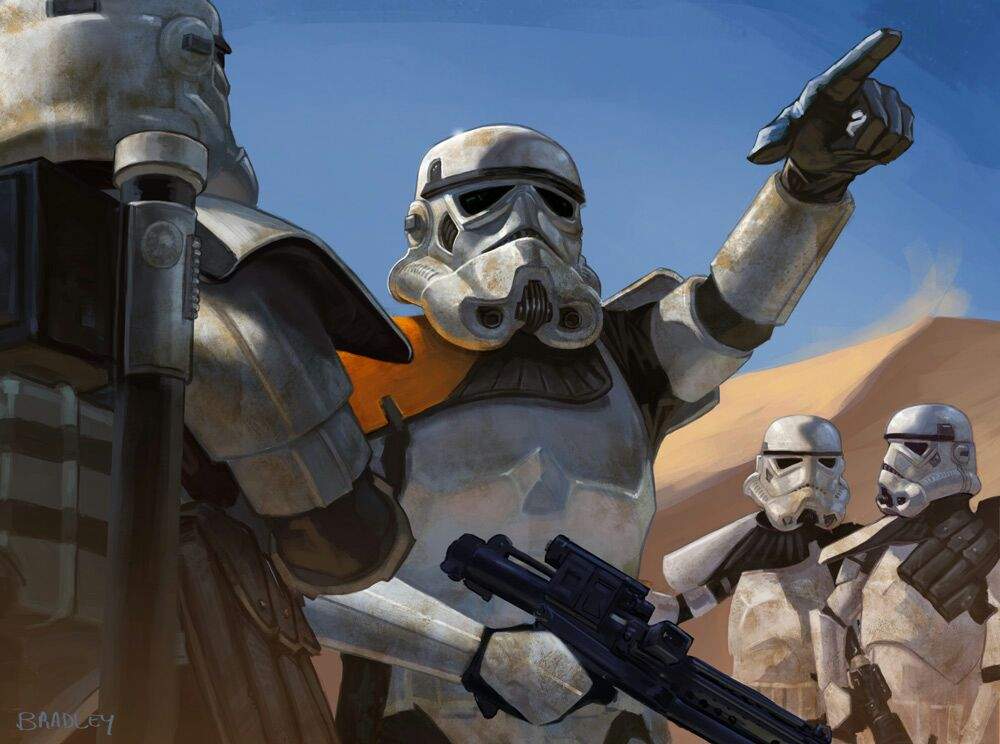 stormtrooper on tatooine