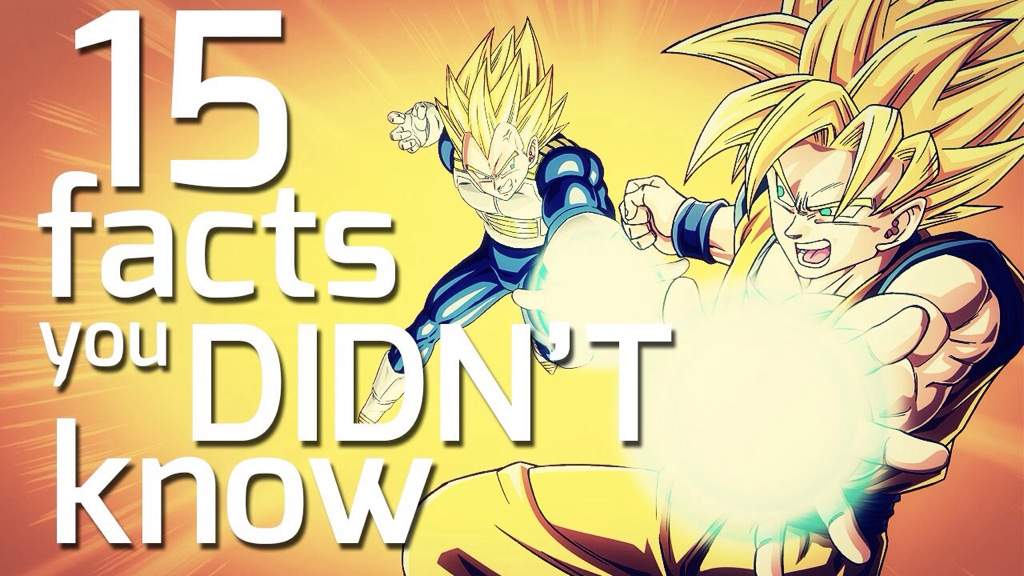 15 Facts About Dragon Ball Z | Anime Amino