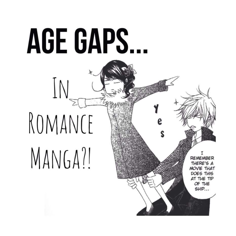 Age Gaps In Romance Manga Anime Amino 