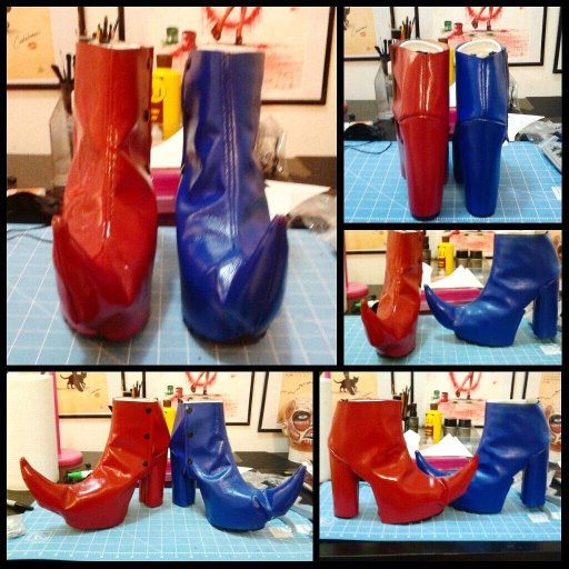 Harley quinn boot covers Cosplay Amino