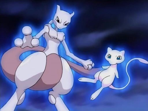 mewtwo vs mew