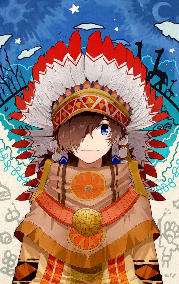 Anime and Native American mix | Anime Amino