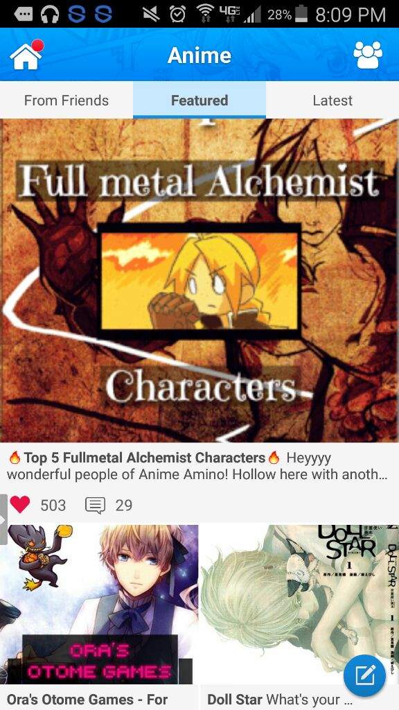 full metal alchemist in order