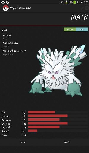 MEGA MOVESET: Abomasnow | Pokémon Amino